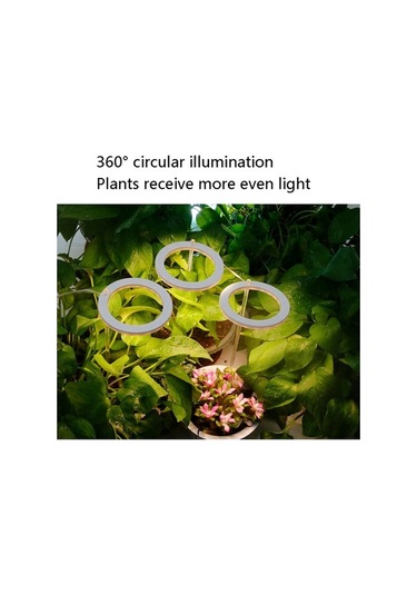 Tongxida Led Bitki Büyüme Lambası, Tam Spektroskopi Akıllı Zamanlama Işığı, İç Mekan Dolgu Işığı Halkası Güneş Işığı