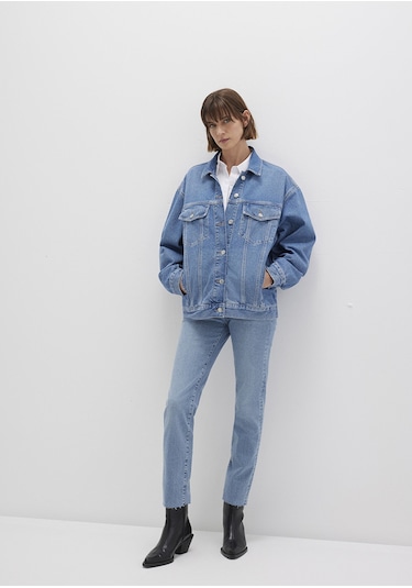 Mavi - Luna 90lar Indigo Mavisi Jean Ceket 1110177-90545 Mavi