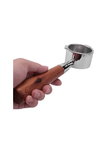 Metabagua 51mm Dipsiz Portafilter Espresso Makineleri Için 3 Kulaklı Ec0680 Ve Ec0685, 1 Bardak Filtre Sepeti Dahil Yqfgfc Renkli