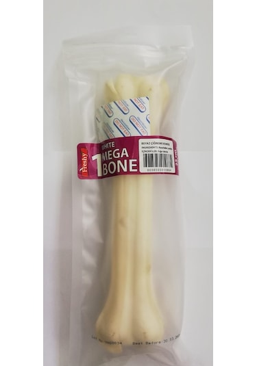 Freshy Mega Bone Sütlü Deri Köpek Kemiği 25 CM