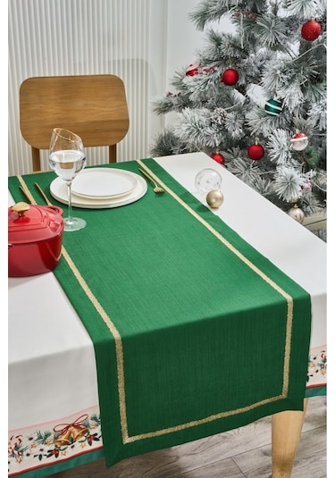 Karaca Stella Runner Yeşil 45X145 cm