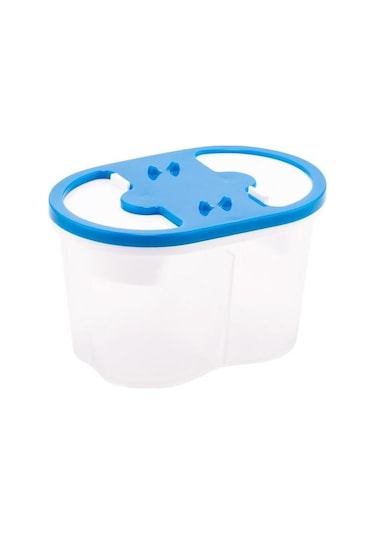 Bigpoint Fırça Yıkama Su Kabı 2 Bölmeli Mavi N11.125