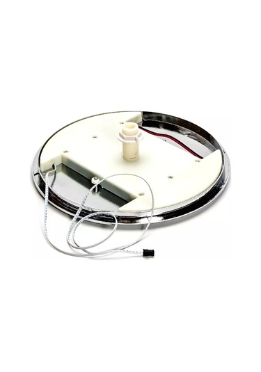 Matura Duş Kabini İçin 25 Cm Lüks, Üst Aydınlatmalı Duş Başlığı 215816373 Krom