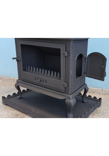 Dorello Döküm Soba Şömine Soba Çift Tarf Camlı
