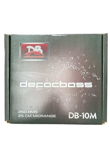 Defacbass Db-10m 25 Cm Midrange Performans