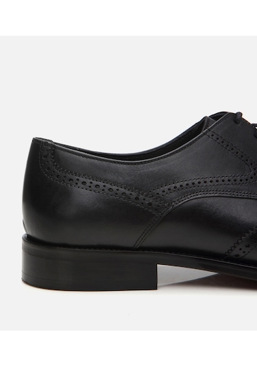 Hotiç Erkek Deri Siyah Hafif Tabanlı Klasik Ayakkabı 02ayh303070a100 Siyah-black