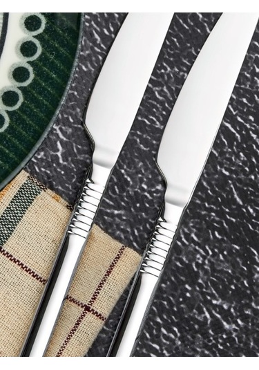 Cooker 2'lı Heybeli Paslanmaz Çelik Tatlı Bıçağı Ckr2170 Çelik