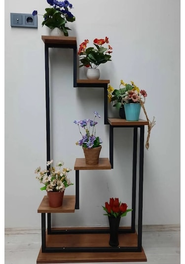 Merdiven Çiçeklik, Saksılık, Balkon Bahçe Dekor