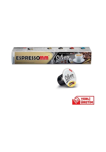Espressomm Nespresso Uyumlu Silver Kapsül Kahve 100 Adet