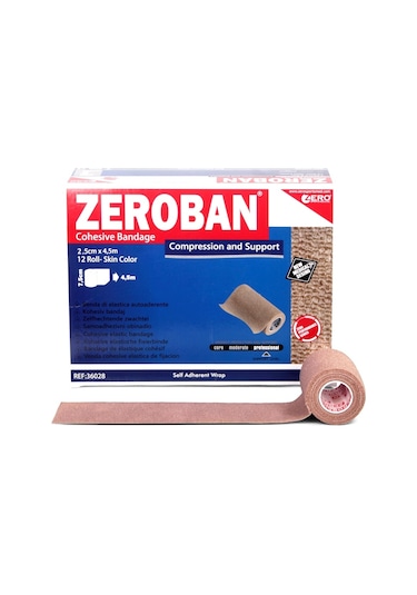 Zeroban Coban Bandaj 2.5 CM x 4.5 M Ten Rengi