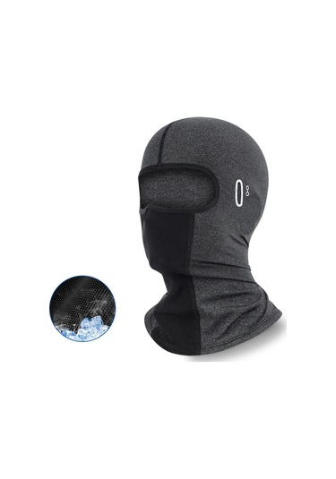 Snapbuy Uv Koruma Tam Yüz Maskesi - Erkek/kadın Bisiklet & Plaj İçin Buz İpek Balaclava Üzüm Mor