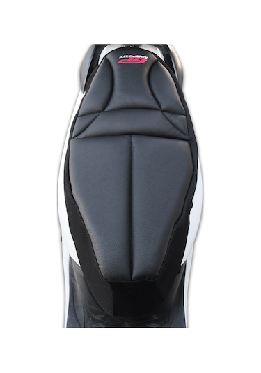 GP Kompozit Honda Dio 2021-2025 Uyumlu Fileli Motosiklet Konfor Sele Kılıfı Siyah