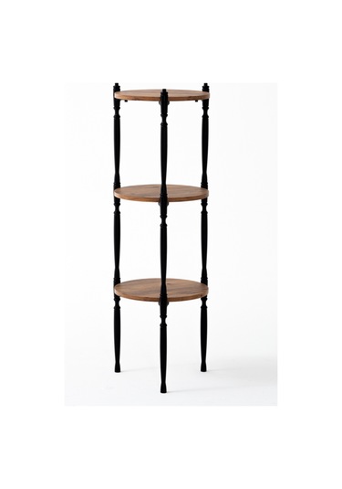 Puzzle Salon&oturma Odası Üçgen Raf - Atlantik Çam&siyah