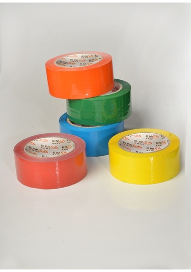 Renkli Koli Bandı 45X100 Metre