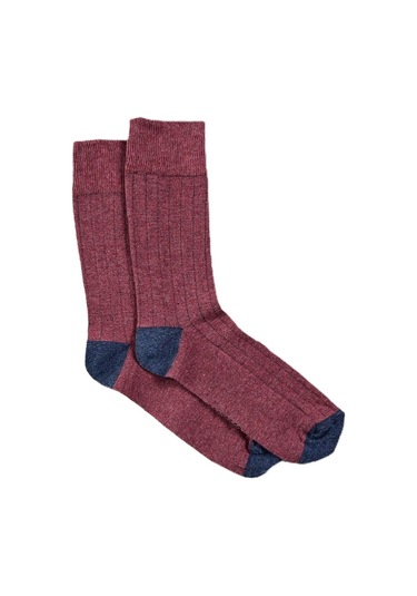 Erkek Mataro 3'lü Soket Çorap Renkli