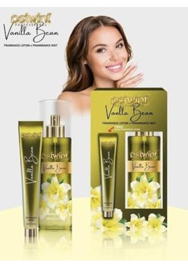 Ostwint Vanilla Bean Fragrance Body Mist 200 ML + Body Lotion 50 ML