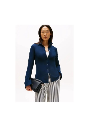 Tommy Hilfiger Kadın El Çantası Aw0aw17465dw6 Blue