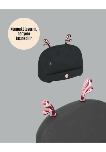 Taşınabilir Kablosuz Telefon Tutucu Ve Bluetooth Hoparlör Kompa
