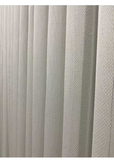 4001 Ağır Gramajlı Modern Ekru Tül Perde 1/3 Sık Pileli Ekru