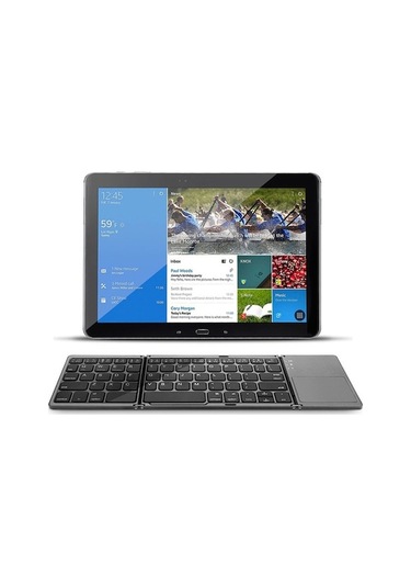 Carrier Kablosuz Bt Klavye Katlanır Klavye Taşınabilir Ultra