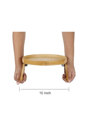 Kanepe Tepsisi Masa Kanepe Kol Dayama Klipsli Tepsi Doğal Bambu Kanepe Tepsisi Uzaktan Kumanda Kahve Aperatifler İçin Pratik Tv Aperatif Tepsisi