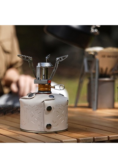 Youtek Outdoor Çelik Çalışma Ocağı, Fırça Ateşleme, Kolay Taşınabilir, 3000w Güç, Kamp Piknik İçin Uygun Gümüş