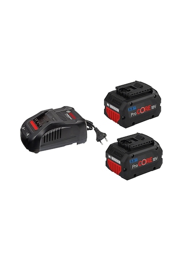 BOSCH ProCore 18 Volt Akü Seti (2 Adet ProCore 18V 5.5 Ah + 1 Adet GAL 1880 CV)
