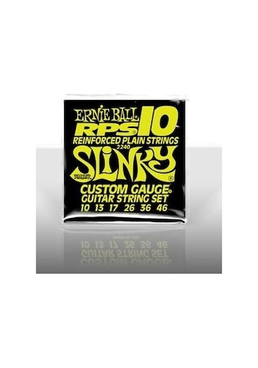 Ernie Ball P02240 Rps-10 Slinky Nickel 0-46 Elektro Gitar Teli