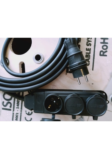 Kauçuk 3 Lü Uzatma