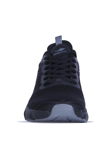 Lescon Meru Flex Erkek Sneaker Spor Ayakkabı Siyah Beyaz