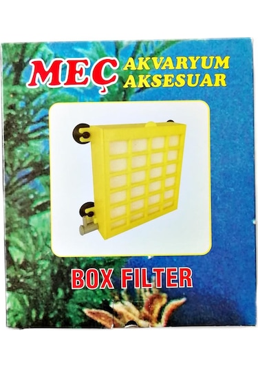 Çok Amaçlı Mini Akvaryum Kutu Pipo İç Filtre - Yedek Süngerli