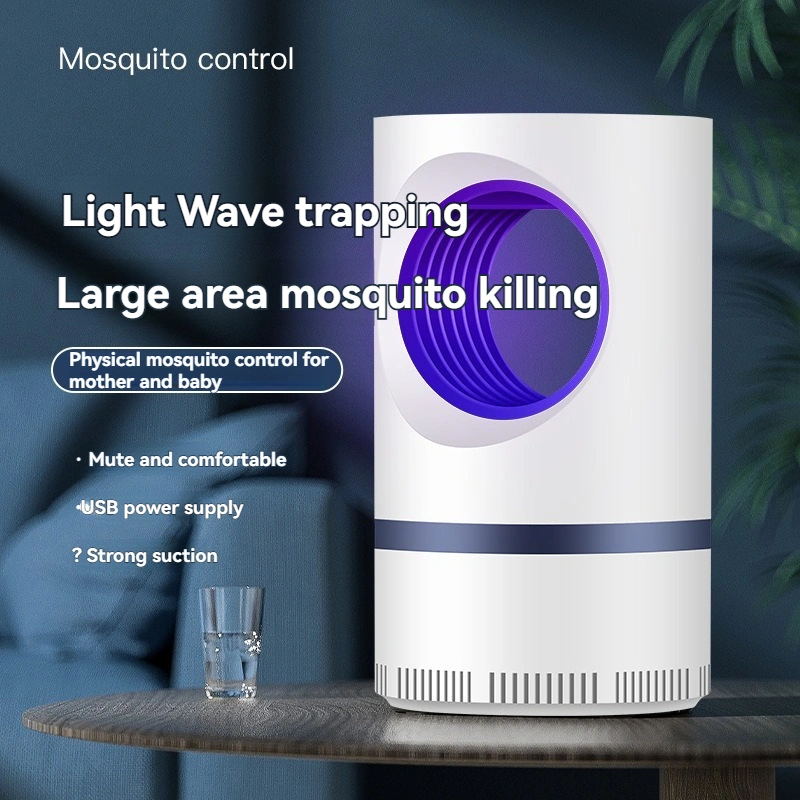 Geeksen Ev İçin Led Akıllı Musluk Katili - 8 Led Işık, Usb+adaptör, 365nm Uv Işık Kaynağı, 100 M² Etki Alanı, Beyaz Model A06