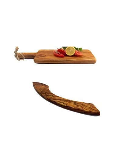 Zethome Zeytin Ağacı Ahşap Tereyağı Bıçağı