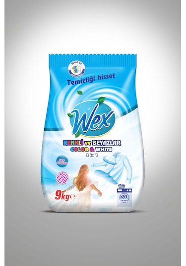 Wex Matik Renkli ve Beyazlar İçin Toz Deterjan 9 KG