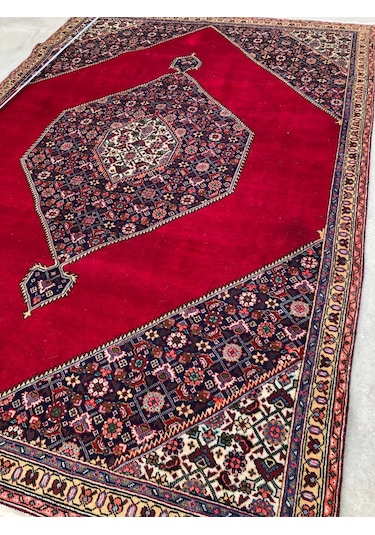 El Dokuma Ipek Yün Iran Tebriz Halı 310X214Cm 009