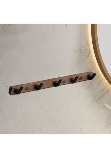 Suntek Askılık Duvara Monte Duvar Kancaları Şapka Askısı 5 Kanca