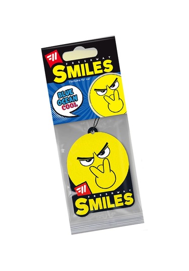 Fresh Way Dry Smile Kağıt Asma Koku Blue Ocean