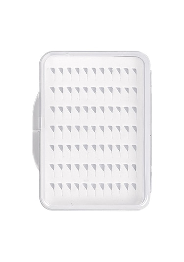 Jeehugo Küçük Boy Saçma Balık İğne Kutusu - Dayanıklı Abs + Eva, Transparent Ve İnce, Uçucu Balıkçılık Aksesuarı