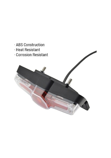 Fashionfit Ve Ve V Siyah Sinyalleri Seti Ön Kuyruk Korna Kitleri Işık Işık Işık İle Far Elektrikli Ebike Dönüş Bisiklet Bisiklet Arka Anahtarı 24-48 Sb Siyah Siyah