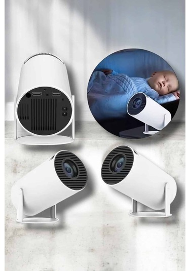 Usb Ve Kablosuz Bağlantı Özellikli 5000 Saat Ampul Ömürlü Projeksiyon