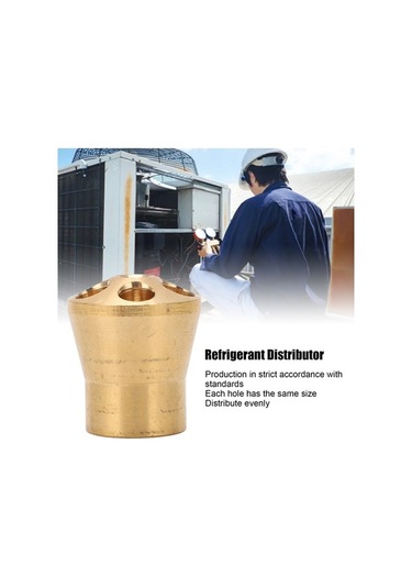 Fortunelane Bakır Soğutucu Dağıtıcı 5 Delikli - Dayanıklı Ve Hassas Üretim