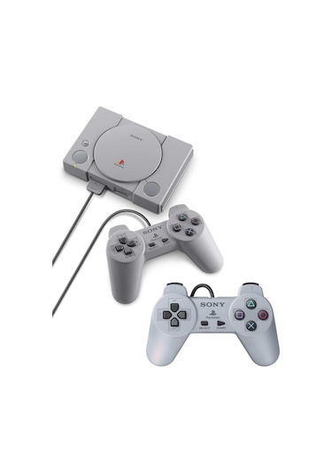 Sony Playstation Classic 20 Oyunlu Mini Oyun Konsolu + 2 Kol (Sony Eurasia Garantili)