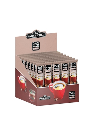 Kahve Şehr-i 2'si 1 Arada 40 x 12 G