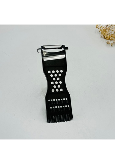 Konak Züccaciye Çok Şekilli Soyacak / Doğrayıcı Siyah