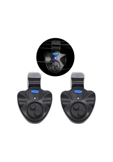 Adet Elektronik Balık Isırığı Alarmı Sesli Led Işık Göstergeli Balık Isırığı Alarmları