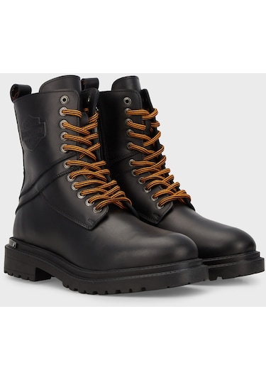 Harley Davidson Erkek Bot 021M100553 Black Deri Harley Davidson Erkek Bot 021M100553 Black Deri
