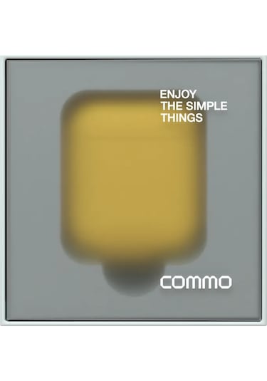 Commo  Airpods Uyumlu 1/2 Gen İçin Shield Koruyucu Kılıf, Sarı 223725948 Gri