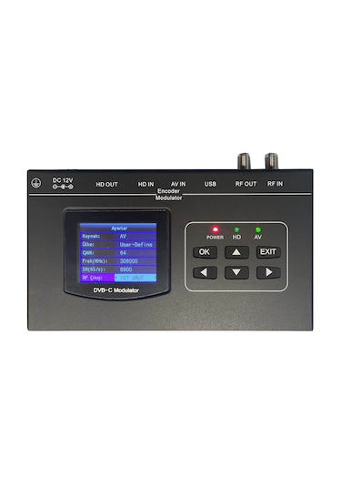 Divisat Dc-300 Tek Kanal Qam Dvb-c Encoder Modülator