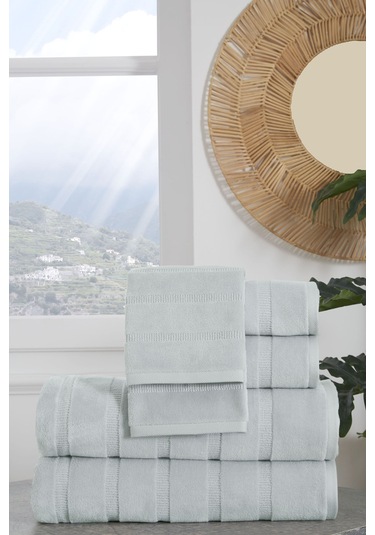 Sadem Organik Stripe Mutfak Ve Kurulama Havlusu 30x50 Cm Yeşil