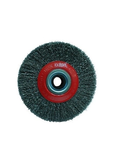 Gri Telli Daire Fırça 250x25 Mm